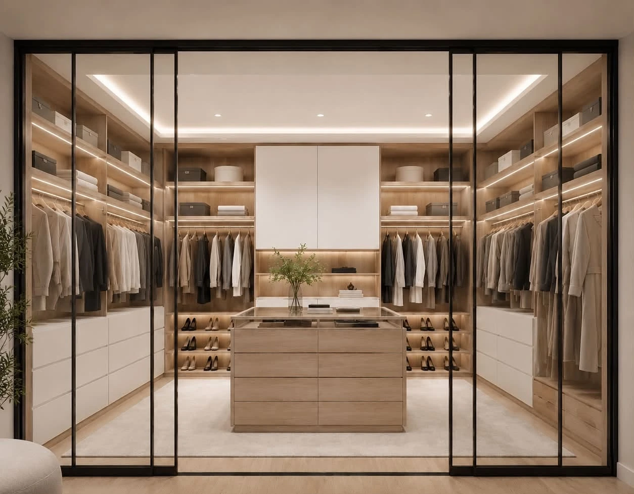 Closet minimalista